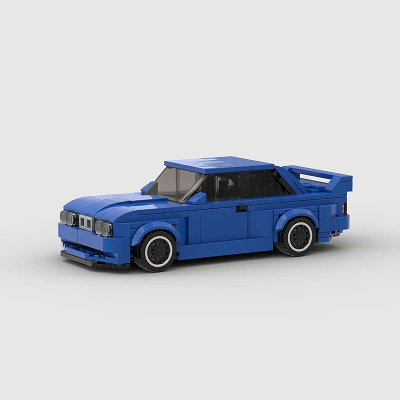 BMW E30 White/Blue