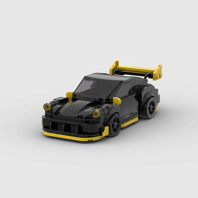 Porsche RWB Black/Yellow